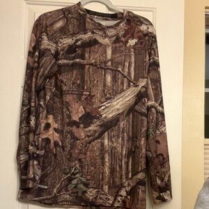 Mossy Oak Woodland Camo Long Sleeve Shirt